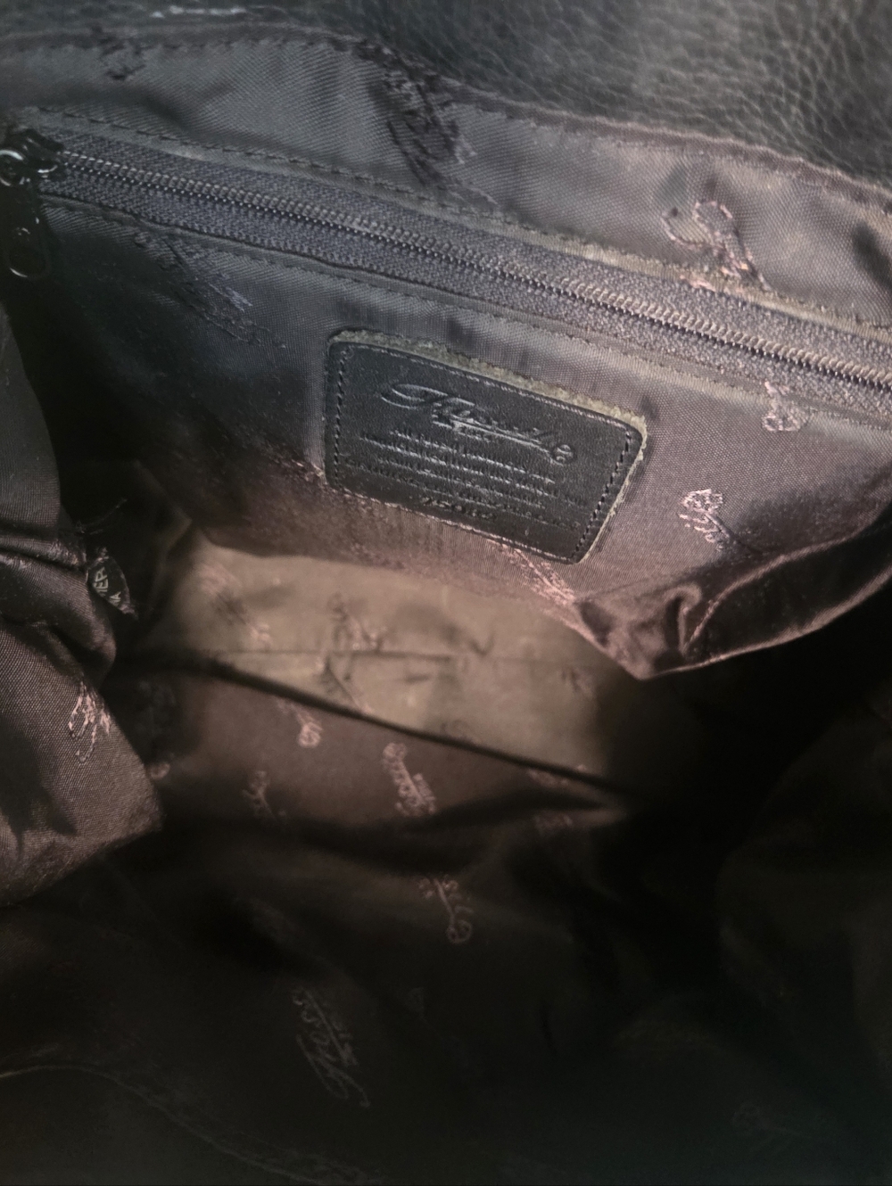 Fossil Backpack Purse: Vintage - Picture 7 of 7